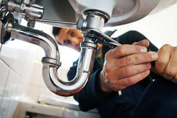 Toilet and faucet installation